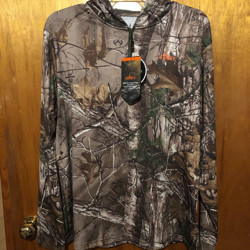 Camo Realtree/Ivy Green hooded top